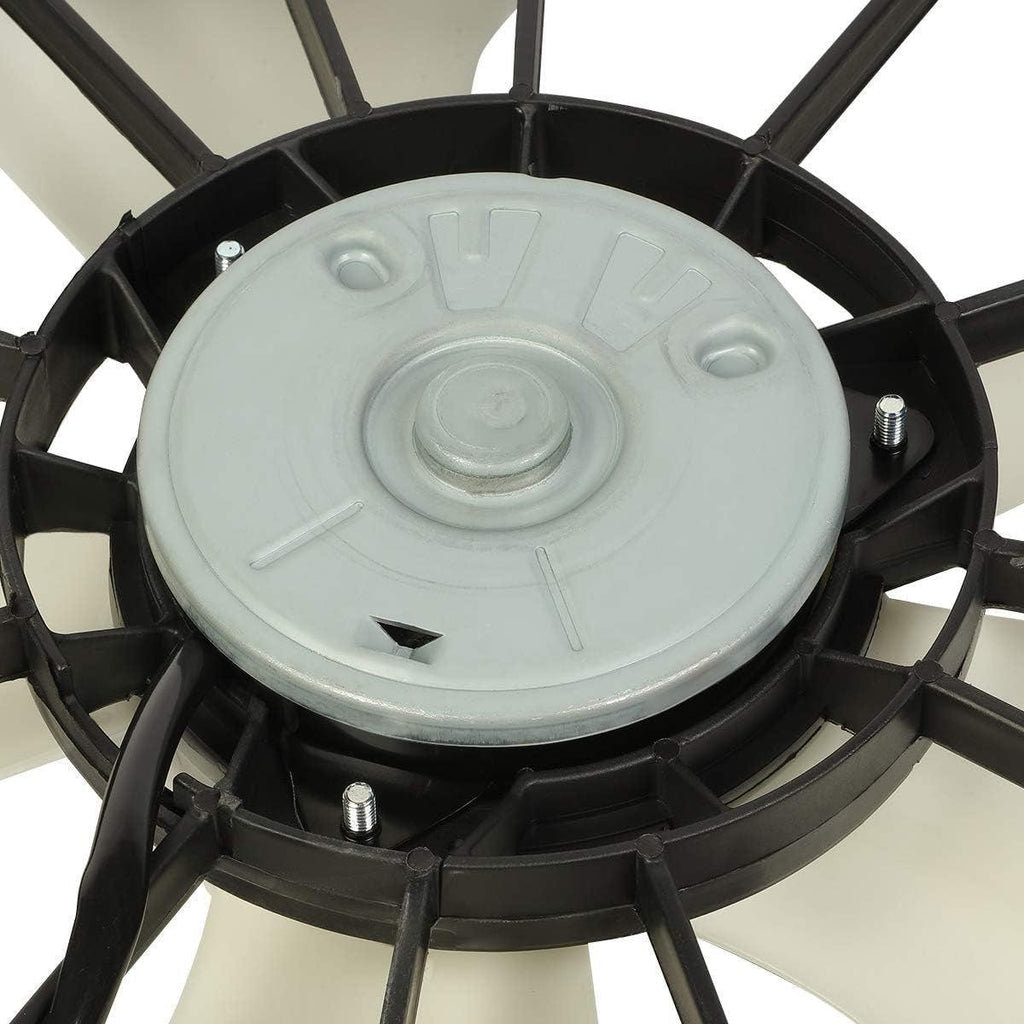 OEM-RF-0193 Factory Style Radiator Cooling Fan Assembly Cooling Efficiency Improved Direct Replacement [Compatible with 09-14 Acura TL] Black