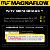 Magnaflow Direct-Fit Catalytic Converter OEM Grade Federal/Epa Compliant 21-458 - Stainless Steel 2.25In Main Piping, 45.25In Overall Length, Pre-Converter & Midbed O2 Sensor - OEM Replacement