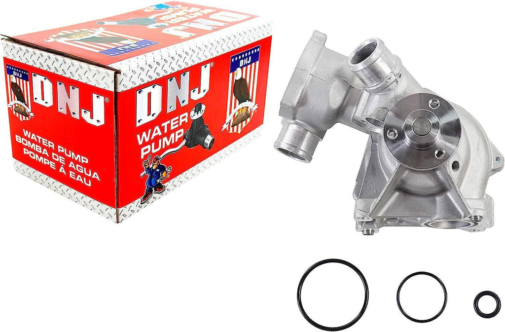 DNJ WP4424 Water Pump for 90-93 Mercedes-Benz / 190E, 300E, 300TE, 300SE, 300SEL 2.6L-3.0L L6 SOHC Naturally Aspirated