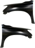 Compatible with Toyota Tundra Fender 2007 08 09 10 11 12 2013 Driver and Passenger Side Pair/Set | Front | Limited / SR5 / Platinum/Base | TO1240217 + TO1241217 | 538020C170 + 538010C190