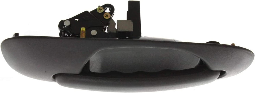 Rear, Passenger Side Exterior Door Handle Compatible with 2001-2007 Dodge Grand Caravan, Dodge Caravan, Fits 2001-2007 Chrysler Town & Country, Fits 2001-2003 Chrysler Voyager