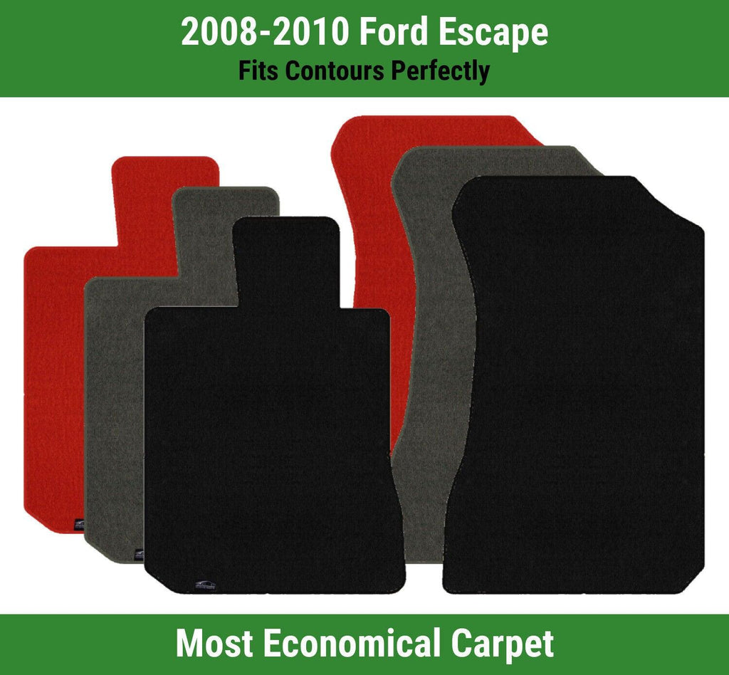 Lloyd Velourtex Front Row Carpet Mats for 2008-2010 Ford Escape