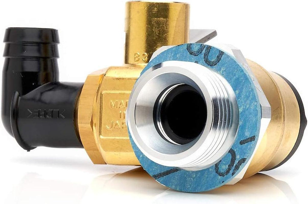 T211SX: ADJUSTABLE OIL DRAIN VALVE with 27MM-2.0 THREAD CONVERTER