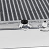 Auto A/T Racing Aluminum Radiator Compatible with Honda Civic Del Sol 1992-2000