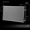 OEM-RA-0951 Aluminum Radiator Compatible with 82-92 Camaro/Firebird AT,26-1/4" W X 17-1/4" H X 1-1/4" D,1-5/16" Inlet / 1-9/16" Outlet