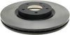 980307R Professional Grade Disc Brake Rotor, Silver, 12.58