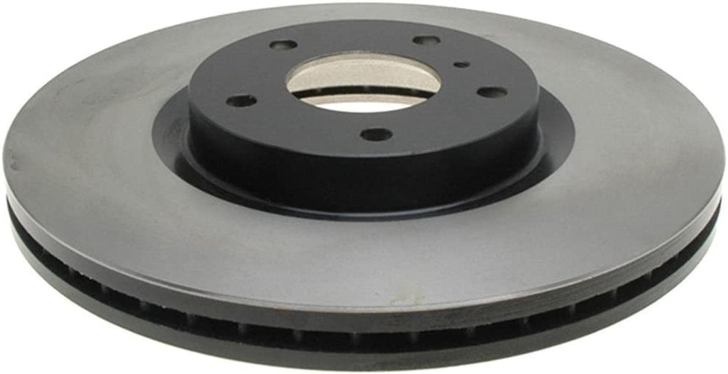 980307R Professional Grade Disc Brake Rotor, Silver, 12.58