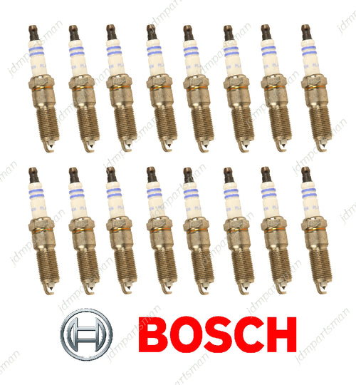 16 Pc BOSCH 6732 Fine Wire Platinum Spark Plug for Chrysler Dodge Jeep SRT8 6.1L