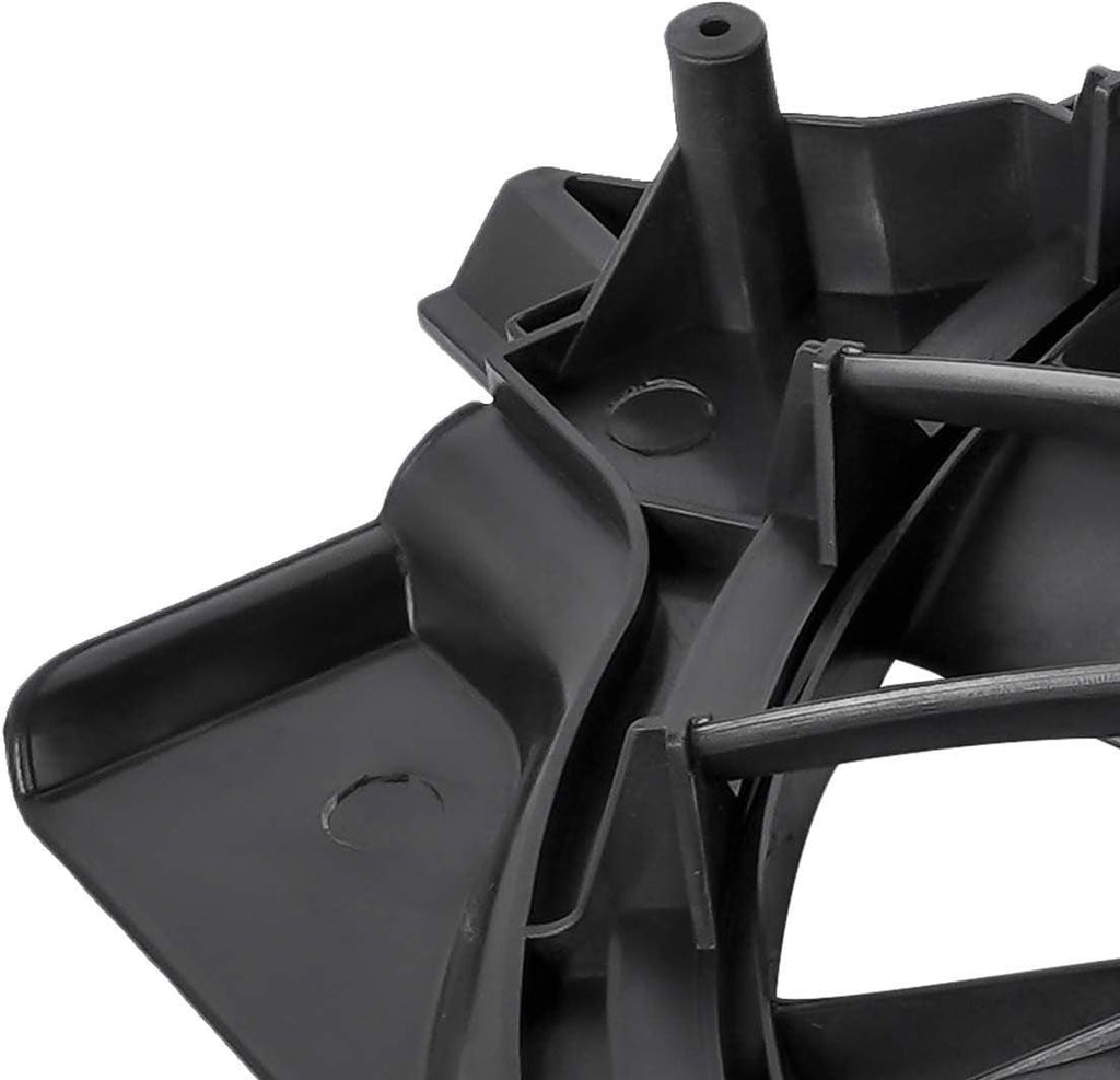 OEM-RF-0044 Factory Style Radiator Cooling Fan Assembly Cooling Efficiency Improved Direct Replacement [Compatible with 08-12 Jeep Liberty], Black