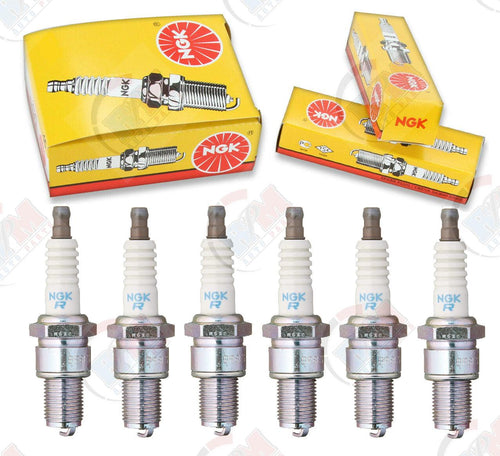 NGK BR8ES-11 Standard Plug Spark Plugs 7986 (Set of 6)