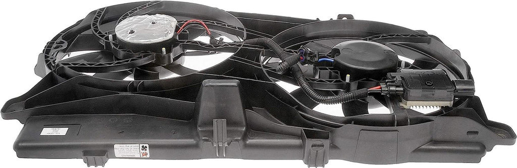 Dorman 621-392XD Dual Fan Assembly with Upgraded Controller Compatible with Select Ford / Lincoln Models (OE FIX)