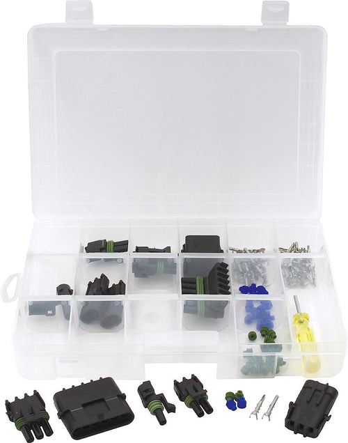 ALL76260 Weather Pack Connector Starter Kit with Storage Box