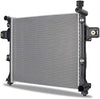 Plastic End-Tank Radiator Compatible with Jeep Commander 2006-2010