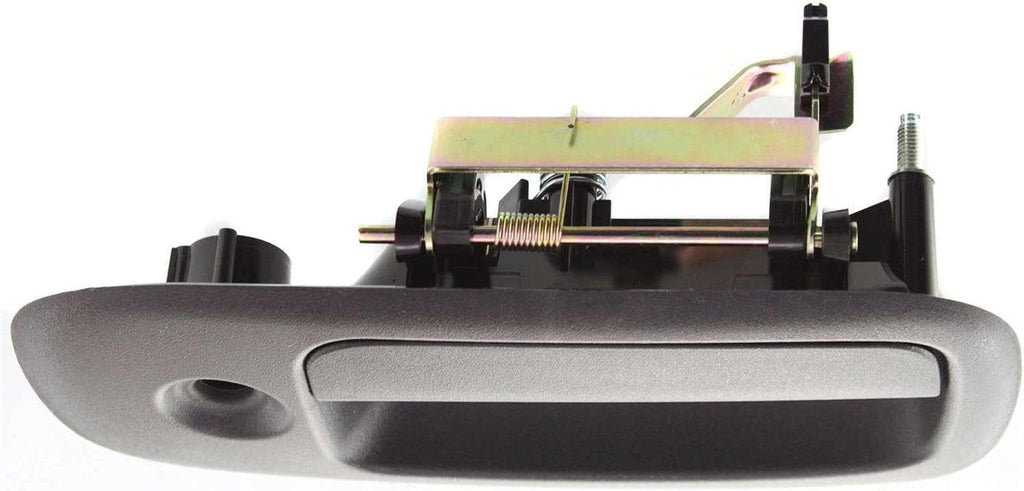 Front Exterior Door Handle Compatible with 2003-2009 Chevrolet Express 1500 / Express 2500 / Express 3500 Textured Black, Set of 2, Driver and Passenger Side