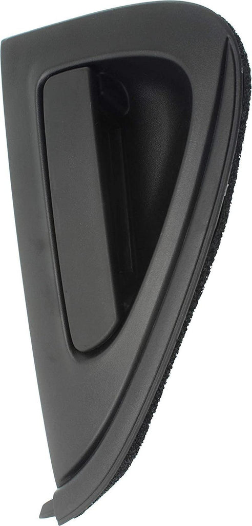Exterior Rear Door Handle Compatible with Chevrolet Spark 2016-2018 LH Textured Black