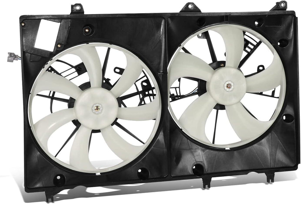 OEM-RF-1009 Factory Style Radiator Cooling Fan Assembly Compatible with 2008-2013 Highlander 3.5L W/Tow Package