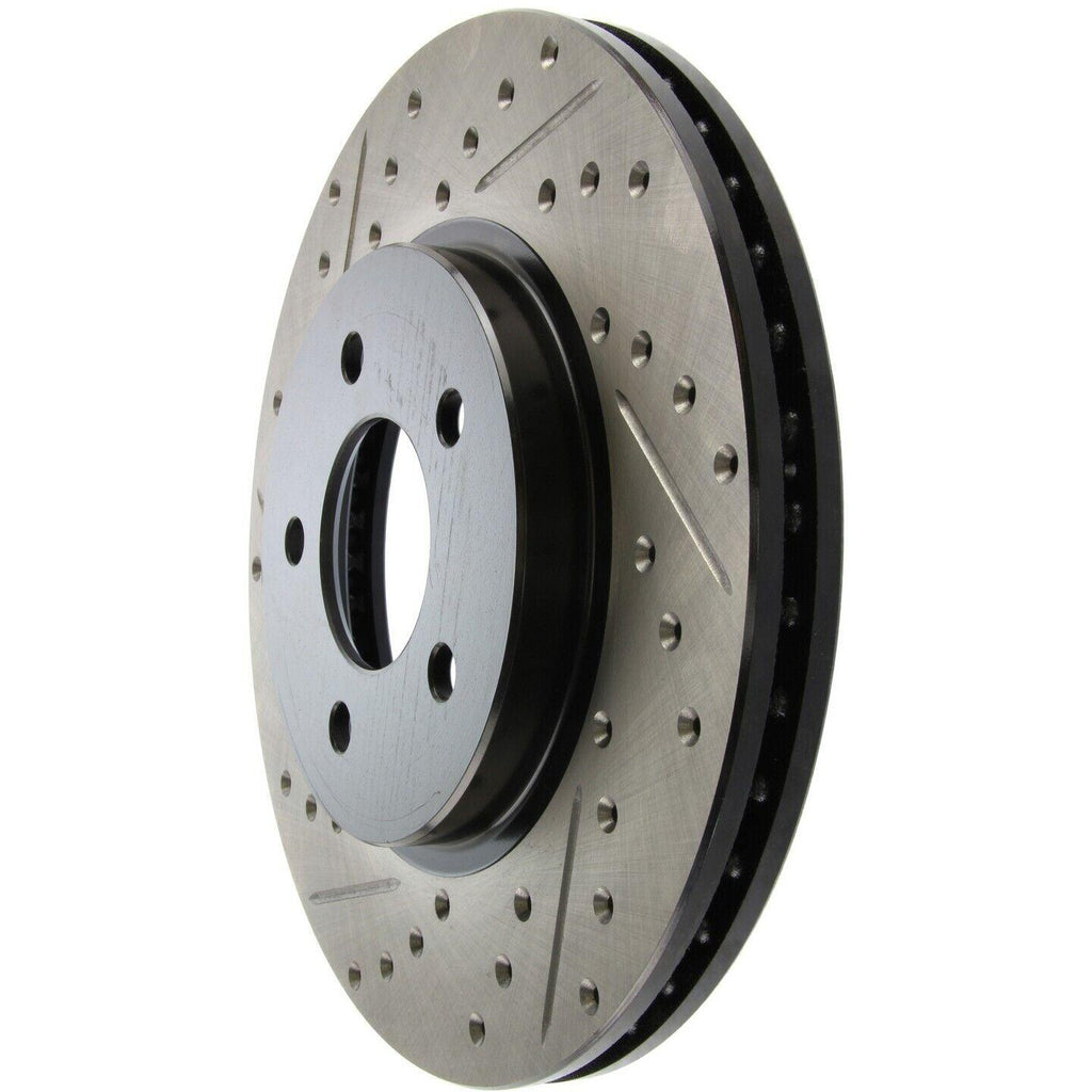 Front PAIR Stoptech Disc Brake Rotor for 2005-2012 Ford Escape (44138)