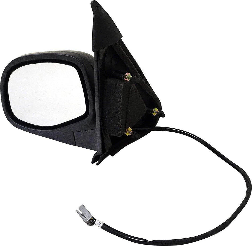 Dorman 955-324 Driver Side Power Door Mirror - Folding Compatible with Select Ford Models, Black