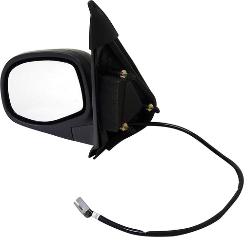 Dorman 955-324 Driver Side Power Door Mirror - Folding Compatible with Select Ford Models, Black