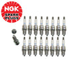 Spark Plugs Plug Set 16Pcs Original NGK Mercedes 113 V8 CL CLK E G ML R S SL