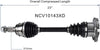 NCV10143XD XD Series CV Axle Shaft Assembly for Extreme Weather Environments - Left or Right Front (Driver or Passenger Side)