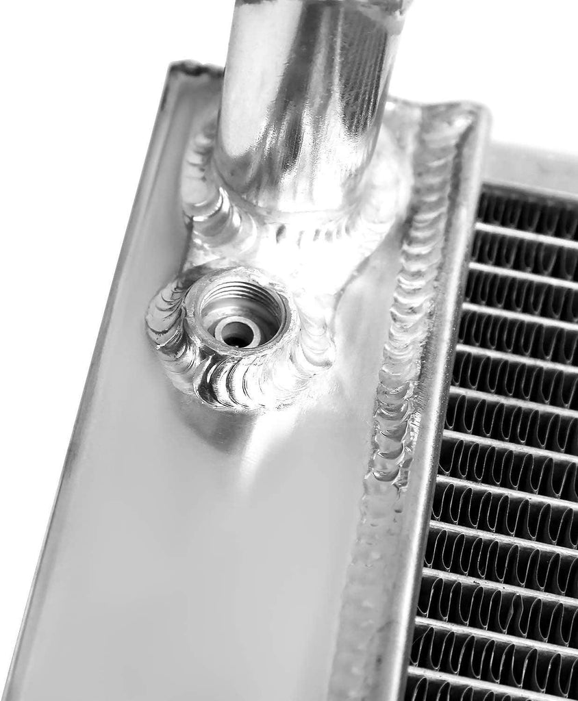 3-Core/Row Light Aluminum Cooling Radiator Compatible with Jeep Cherokee Comanche 2.5L 4.0L 1991-2001