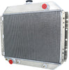Radbuild 3 Row Aluminum DPI433 Radiator for 1966-1979 Ford F-Series F100 F150 F250 F350 Bronco Truck Pickup V8 Engine Radiators 67 68 69 70 71 72 73 74 75 76 77 78