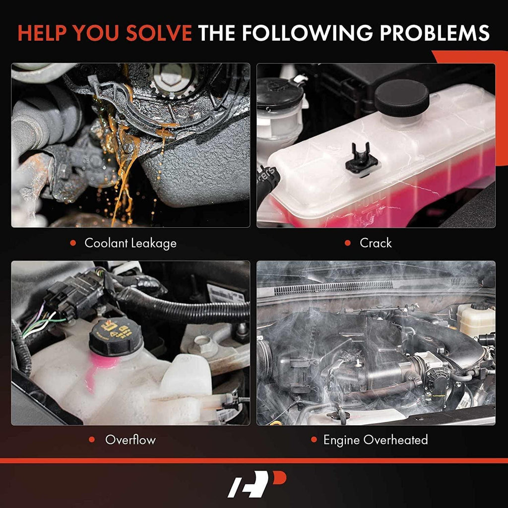 A-Premium Engine Coolant Overflow Recovery Reservoir Tank [W/Cap & Tubing] Compatible with Nissan Sentra 1999-2003 1.6L 1.8L 2.0L 2.5L, Replace # 217106M100