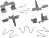 Gold 18K887X Rear Disc Brake Caliper Hardware Kit with Clips and Springs