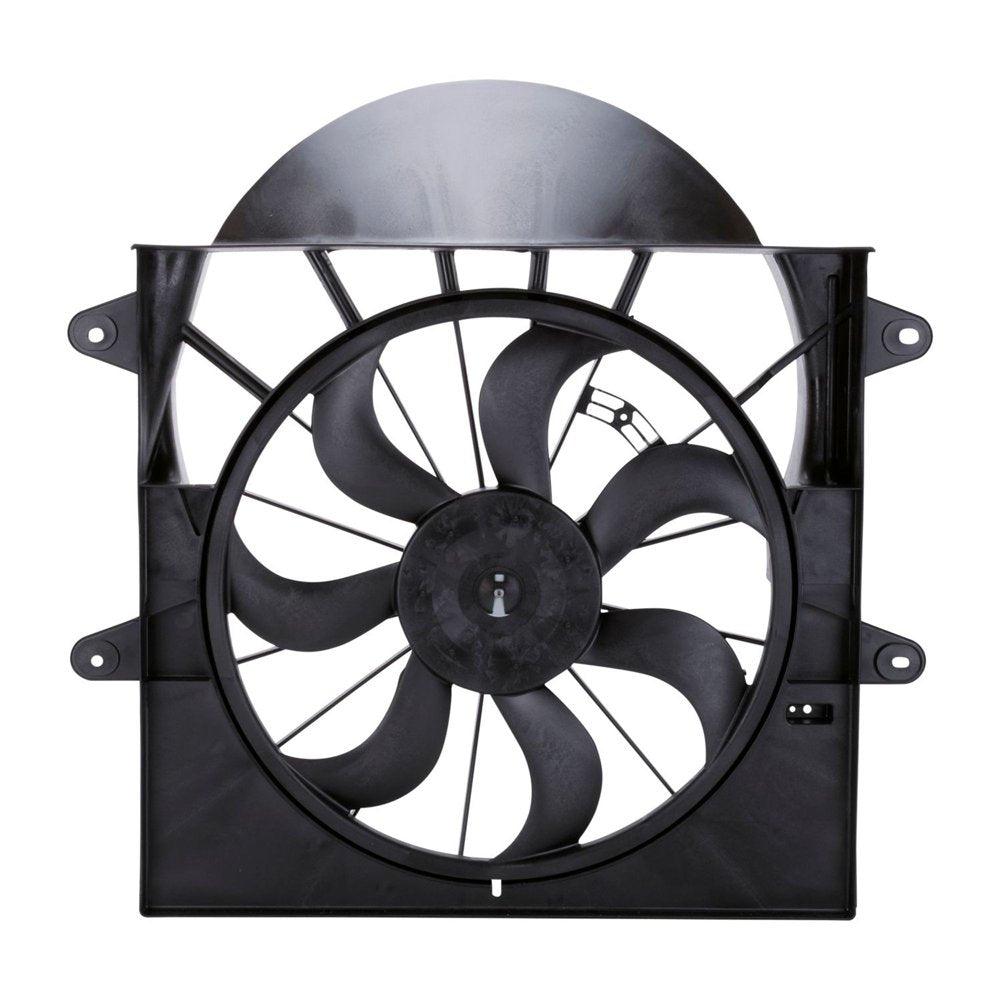 621220 Dual Radiator and Condenser Fan Assembly for Chrysler 5143208AA Im Fits 2006 Jeep Commander