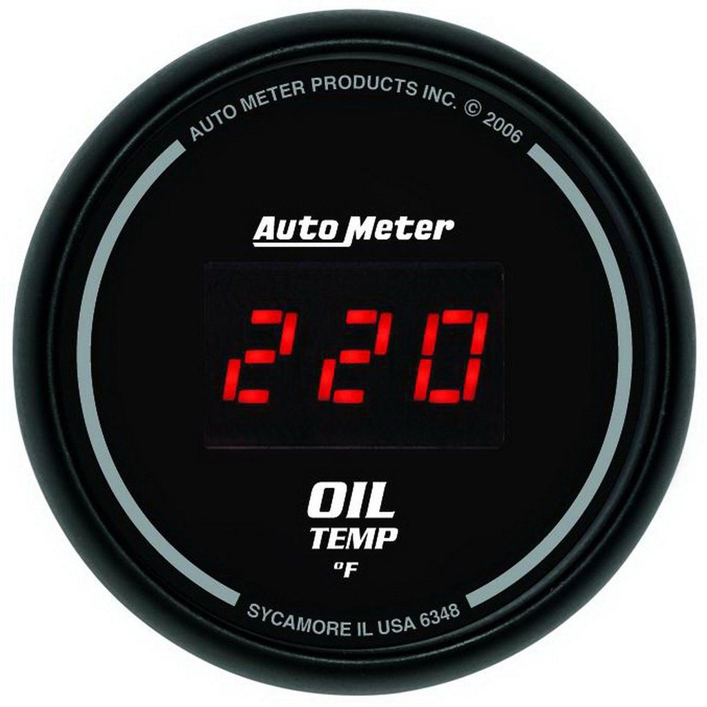 2-1/16 in. OIL TEMPERATURE 0-340 Fahrenheit SPORT-COMP DIGITAL - greatparts