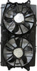 624580 Cooling Fan Assembly Compatible with 2019-2019 Chevrolet Silverado 1500 Black