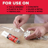 J-B Weld 50112 Clearweld 5 Minute Set Epoxy Syringe - Clear - 25 Ml