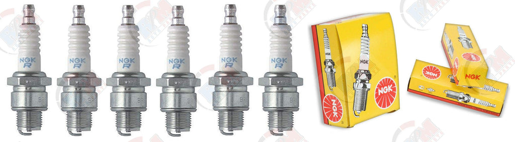 NGK BR7HS-10 "NICKEL" Standard Plug Spark Plugs 1098 (Set of 6)