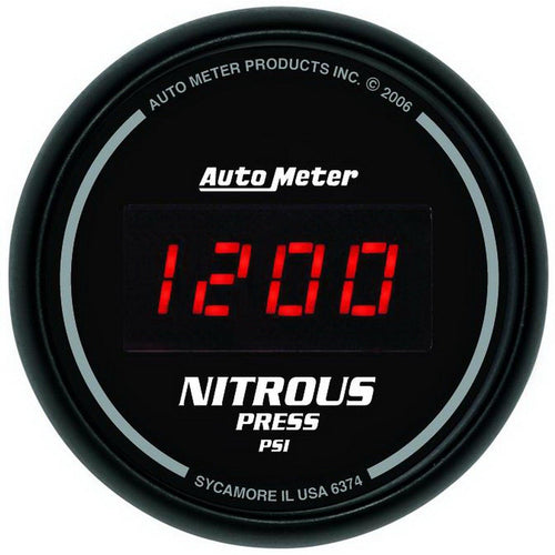 2-1/16 in. NITROUS PRESSURE 0-1600 PSI SPORT-COMP DIGITAL - greatparts