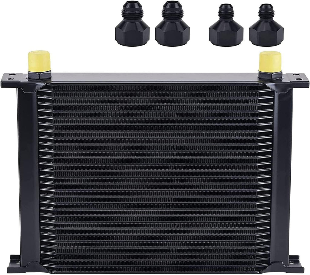 30 Row Oil Cooler Bundle with 330Mm Oil Cooler Mounting Bracket Kit