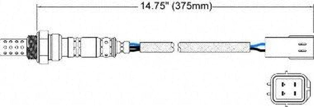 250-24628 4-Wire Oxygen Sensor