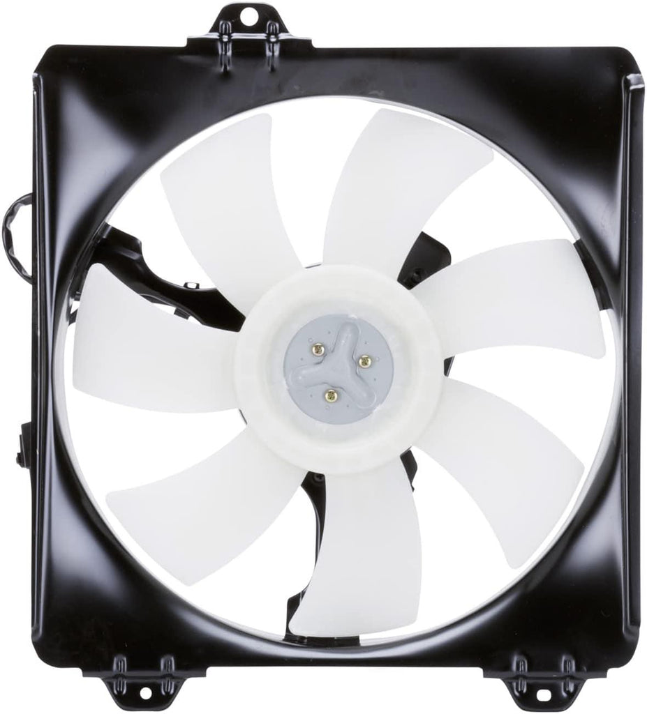 610460 Cooling Fan Assembly Compatible with 2001-2005 Toyota Rav4 , Black