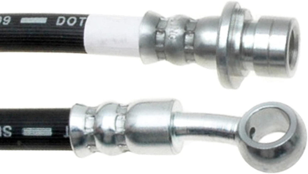 Professional 18J4111 Front Driver Side Hydraulic Brake Hose