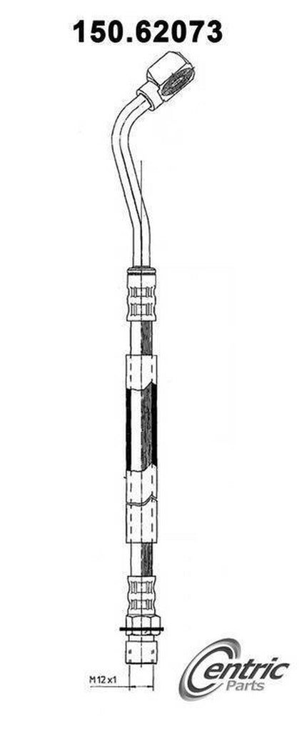 Centric Brake Hydraulic Hose for SC1, SC2, SL, SL1, SL2, SW2, SW1, SC 150.62073