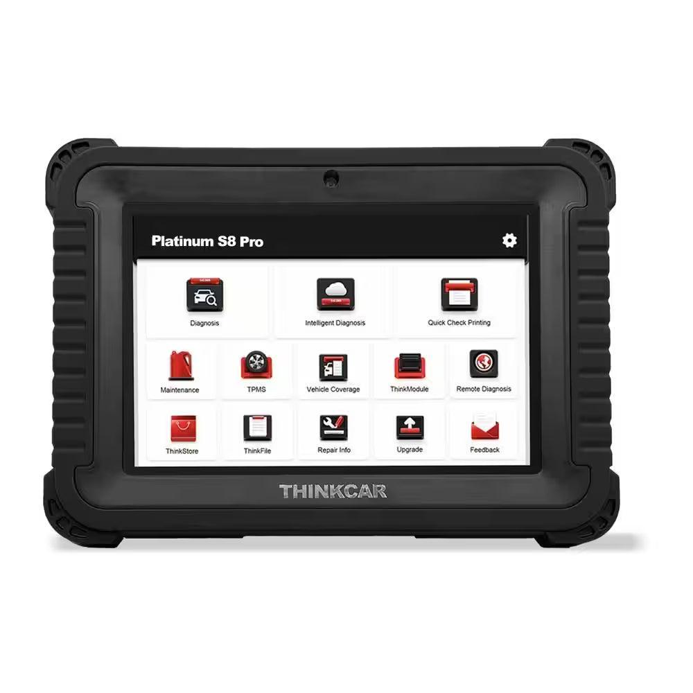 8 Inch Auto OBD2 Scanner Car Code Reader for Professional Mechanic Body Shop - PLATINUM S8 PRO