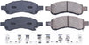 17-1169A, Z17 Front Ceramic Brake Pads with Hardware