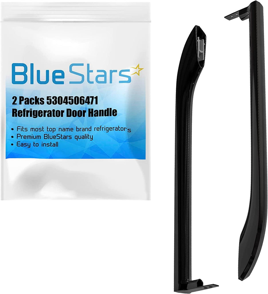 Bluestars 5304506471 Refrigerator Door Handle Replacement Part for Frigidaire Fridges - Replaces 5304504509 5304504510 5304510039 242059503 242059506 AP6036332 PS11770475 - Pack of 2