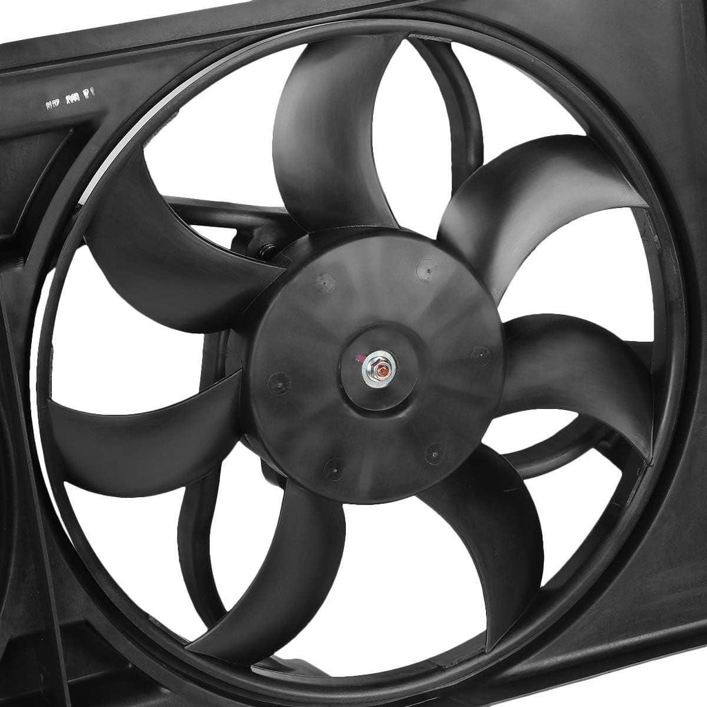 OEM-RF-0131 Factory Style Radiator Cooling Fan Assembly Cooling Efficiency Improved Direct Replacement [Compatible with 2010-2011 Camaro], Black