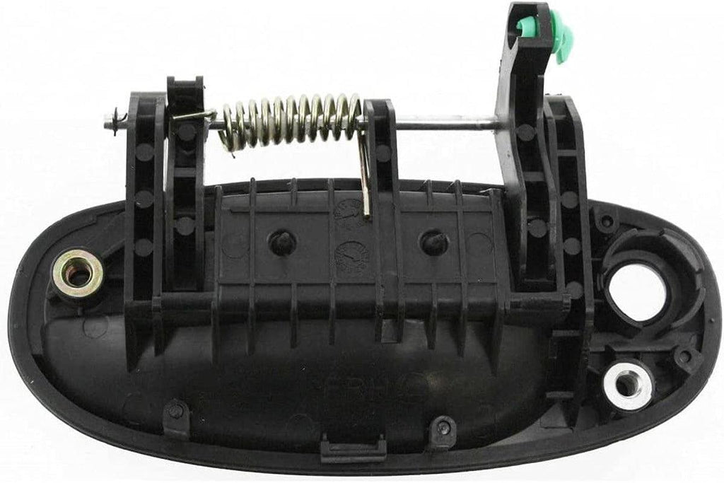 for Chevy Aveo Exterior Door Handle Front Passenger Side Smooth Black 2004-2008 | with Key Hole | Trim:All Submodels | GM1311173 | 96409549