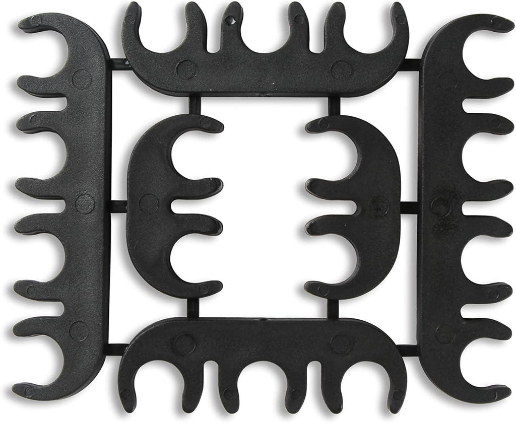 4040K Spark Plug Wire Set- 8Mm - Black Wire with Black Straight Boots