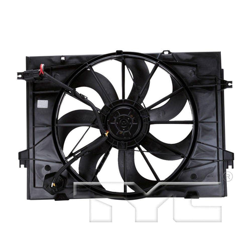 621030 Dual Radiator and Condenser Fan Assembly for 05-10 Sportage Tucson