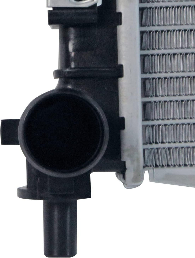 2138 Compatible with Ford Mustang 1-Row Plastic Aluminum Replacement Radiator