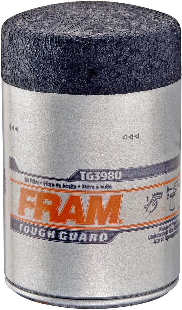 TG3980 Tough Guard Passenger Car Spin-On Oil Filter (Pack of 2)