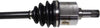 NCV51552 CV Axle Shaft Assembly - Left Front (Driver Side)